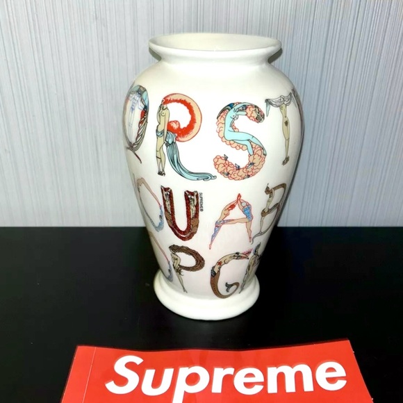 Supreme Alphabet Vase